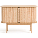 Длинный низкий буфет с 2-мя раздвижными дверцами Toinette Light Cupboard варинант исполнения - 8 | Loft Concept в Грозном