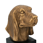 Держатель для книг с бронзовыми фигурками головы собаки Dog Elegance  варинант исполнения - 4 | Loft Concept в Грозном