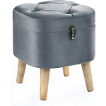 Пуф Leather with a snap варинант исполнения - 1 | Loft Concept в Грозном