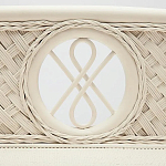 Комод из натурального ротанга Weavella белый варинант исполнения - 2 | Loft Concept в Грозном