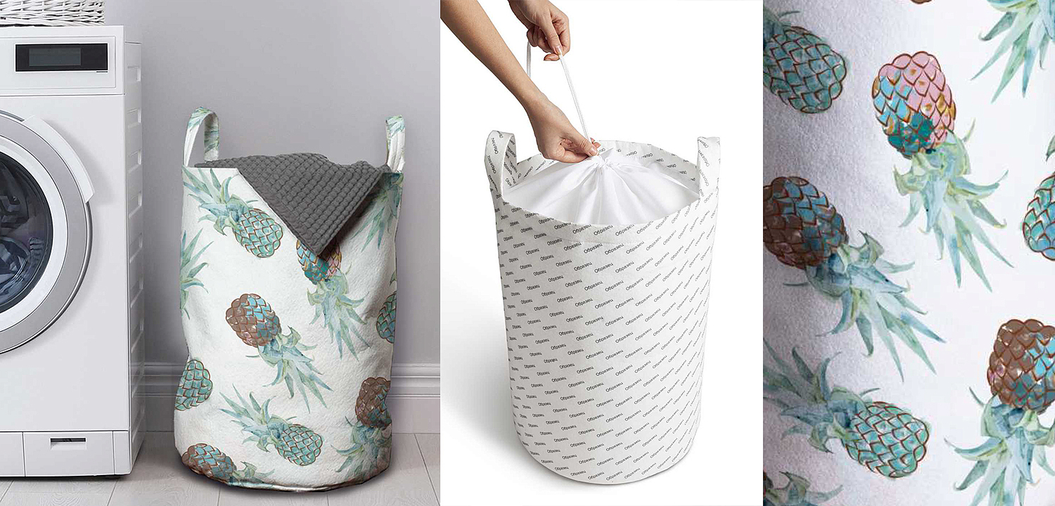 Корзина Pineapple Pattern Basket Корзина Pineapple Pattern Basket - Loft-Concept в Грозном