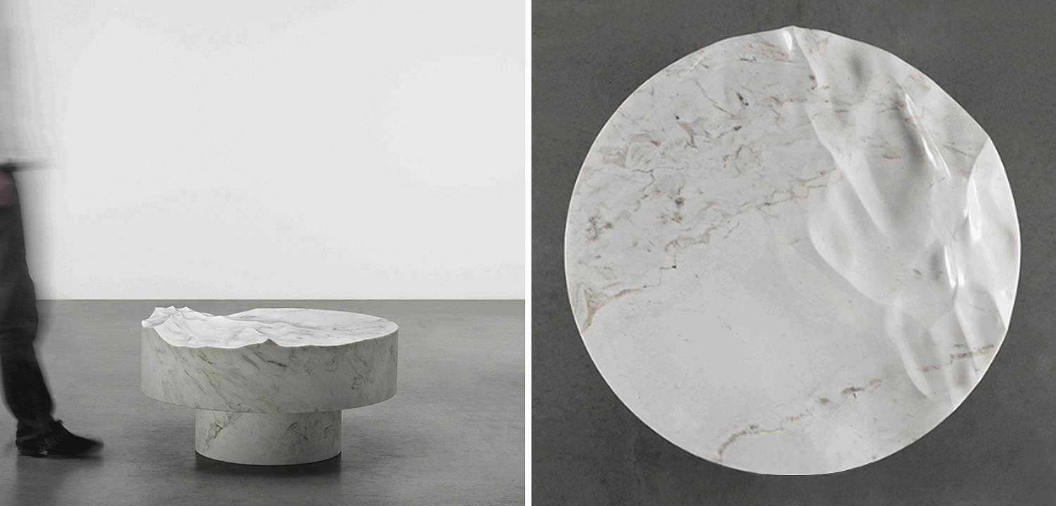 Дизайнерский журнальный стол Mathieu Lehanneur Sculpts Ocean Memories Round White Дизайнерский журнальный стол Mathieu Lehanneur Sculpts Ocean Memories Round White - Loft-Concept в Грозном