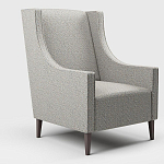 Мебельная ткань Шенилл серо-голубой цвет 142 см T4-47 варинант исполнения - 13 | Loft Concept в Грозном