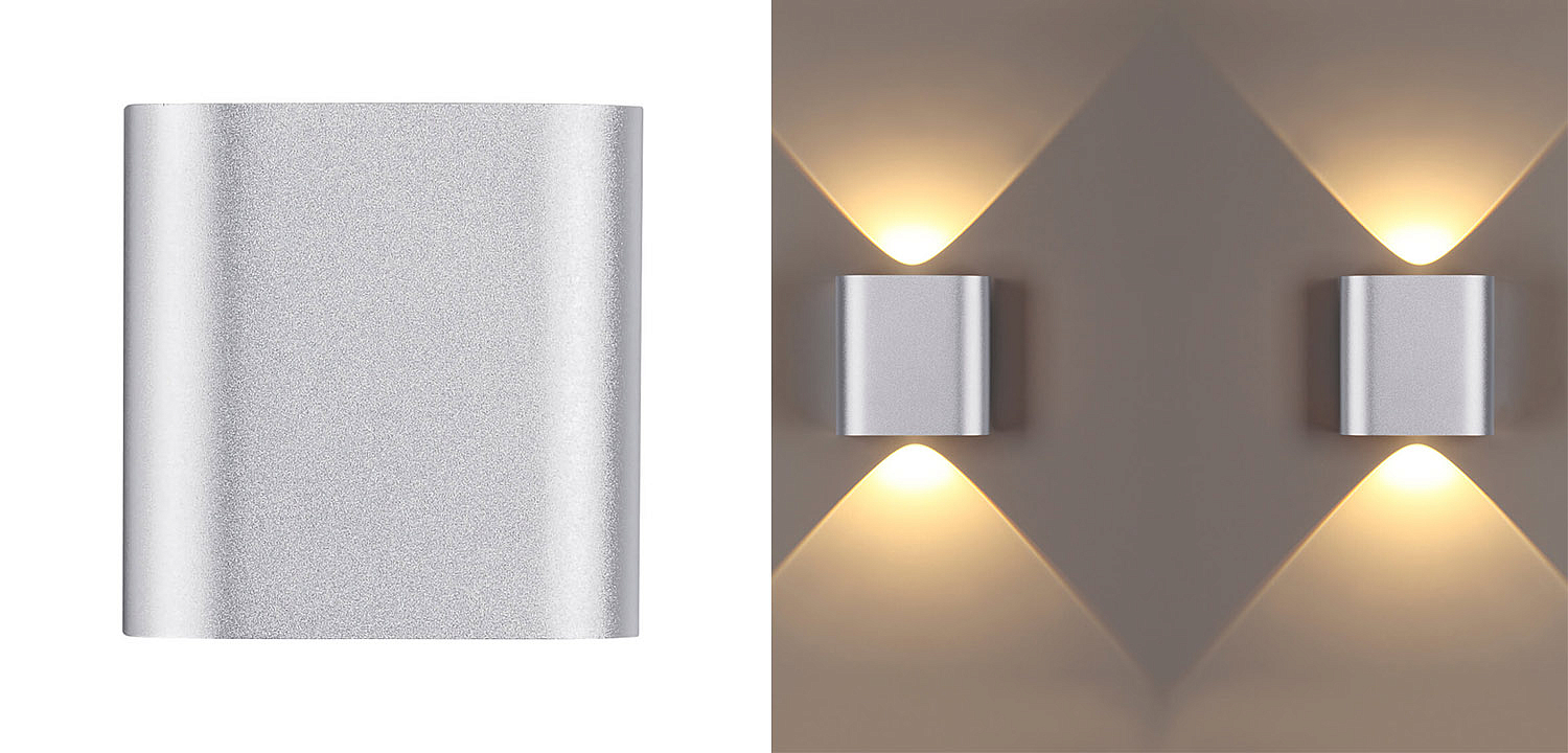 Бра Obverse Silver Square Wall lamp Бра Obverse Silver Square Wall lamp - Loft-Concept в Грозном