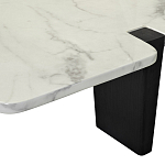 Стол журнальный низкий с фигурной столешницей Threshold варинант исполнения - 4 | Loft Concept в Грозном