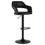 Барный стул черного цвета Strohach варинант исполнения - 1 | Loft Concept в Грозном