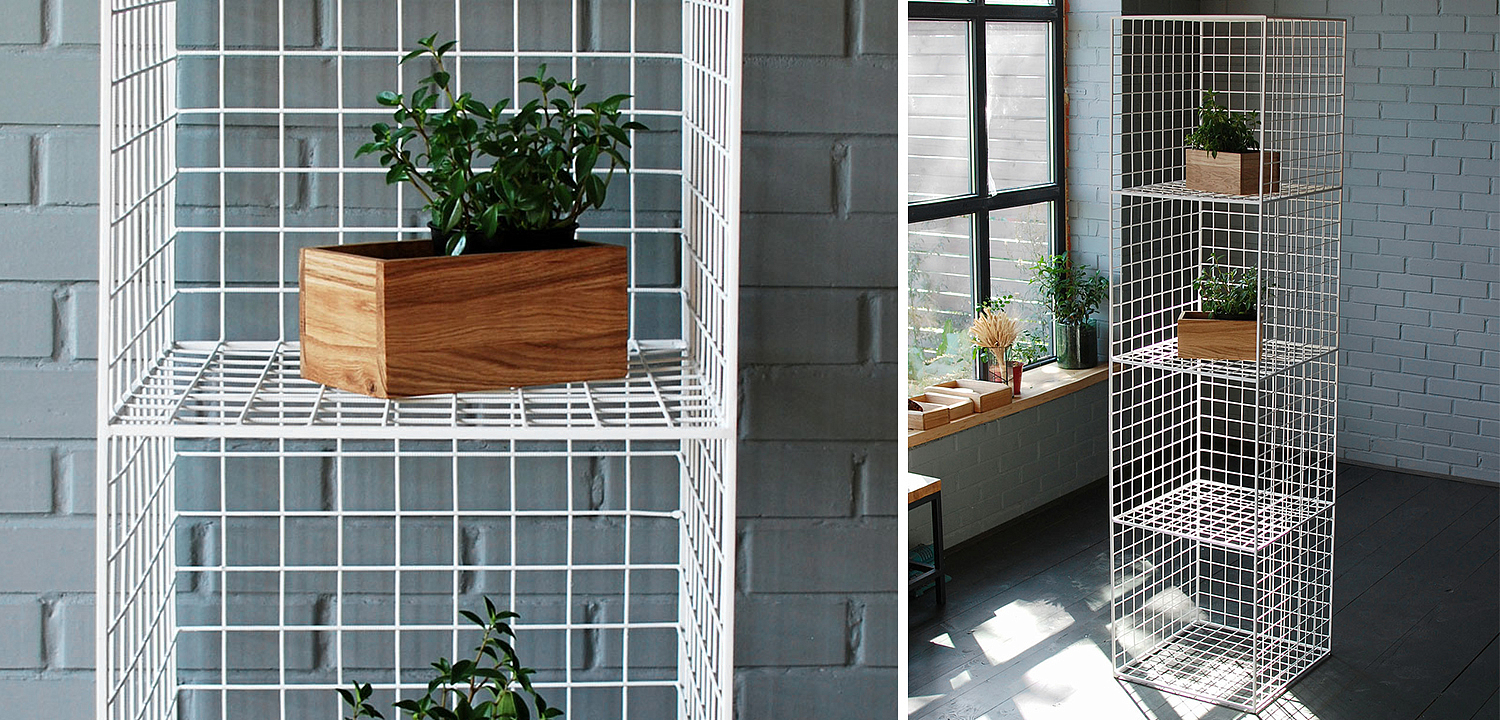 Стеллаж Kynan Industrial Metal Rust Rack Стеллаж Kynan Industrial Metal Rust Rack - Loft-Concept в Грозном