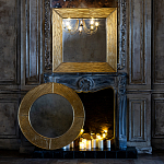 Зеркало квадратное в фактурной раме Pattern варинант исполнения - 3 | Loft Concept в Грозном