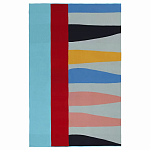 Плед хлопковый по мотивам нанайских орнаментов Ural and Siberian Patterns варинант исполнения - 1 | Loft Concept в Грозном