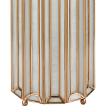 Настольная лампа в форме цилиндра фактурная Soft Glow Lamps варинант исполнения - 3 | Loft Concept в Грозном