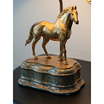 Настольная лампа из фарфора Лошадь Frodi варинант исполнения - 3 | Loft Concept в Грозном