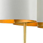 Люстра прямоугольная с белыми цилиндрическими абажурами White Ribbon варинант исполнения - 4 | Loft Concept в Грозном