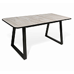 Стол обеденный раздвижной с прямоугольной бежевой столешницей Magali варинант исполнения - 2 | Loft Concept в Грозном