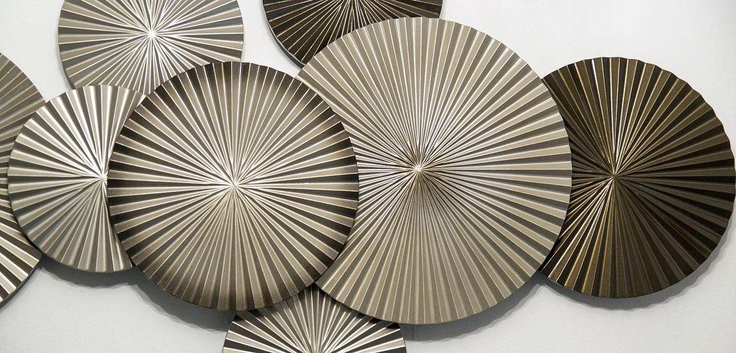 Арт-объект Apollo Champagne and Brown Wall Plaque Disc 9 Арт-объект Apollo Champagne and Brown Wall Plaque Disc 9 - Loft-Concept в Грозном
