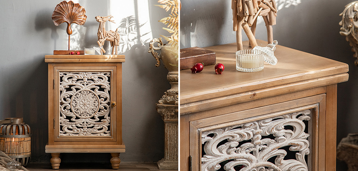 Тумба Frederic Provence Nightstand Тумба Frederic Provence Nightstand - Loft-Concept в Грозном