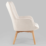 Белое кресло на ножках из массива CORDELIA варинант исполнения - 2 | Loft Concept в Грозном