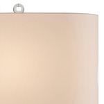 Настольная лампа разноцветная с овальным тканевым абажуром Abstraction варинант исполнения - 2 | Loft Concept в Грозном