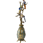 Бронзовый подсвечник Птичий рай Flora варинант исполнения - 3 | Loft Concept в Грозном