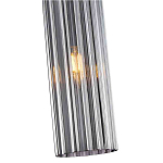 Подвесной светильник с рифленым стеклянным плафоном цилиндрической формы ARTICOLO варинант исполнения - 3 | Loft Concept в Грозном