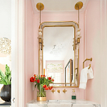 Зеркало в золотой раме Arched Mirror варинант исполнения - 1 | Loft Concept в Грозном