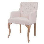Кресло Mason Classical Armchair beige flax варинант исполнения - 3 | Loft Concept в Грозном