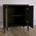 Современный Буфет Primo с 2 дверцами Темный орех варинант исполнения - 3 | Loft Concept в Грозном