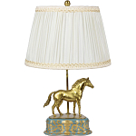 Настольная лампа из фарфора Лошадь Frodi варинант исполнения - 1 | Loft Concept в Грозном