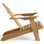 Уличное кресло из массива акации Adirondack Wooden Chair Natural варинант исполнения - 4 | Loft Concept в Грозном