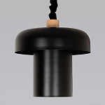 Подвесной светильник с черным металлическим плафоном Capability варинант исполнения - 2 | Loft Concept в Грозном