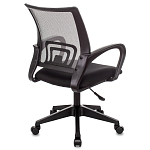 Офисное кресло с основанием из черного пластика Desk chairs Grey варинант исполнения - 2 | Loft Concept в Грозном