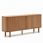 Буфет с 2-мя раздвижными дверцами из ясеневого шпона Toinette варинант исполнения - 1 | Loft Concept в Грозном