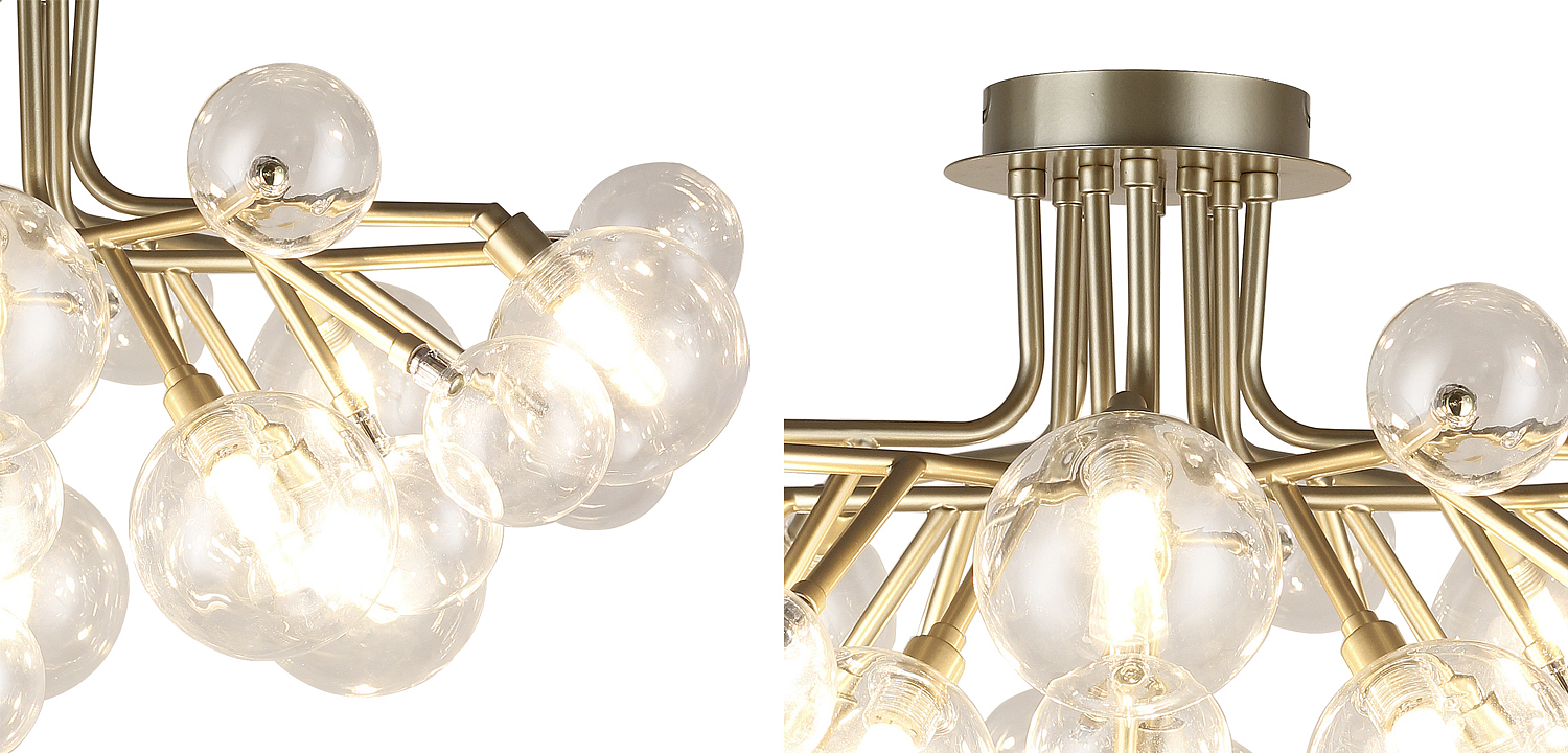 Люстра Berries Chandelier Flower clear 10 Люстра Berries Chandelier Flower clear 10 - Loft-Concept в Грозном