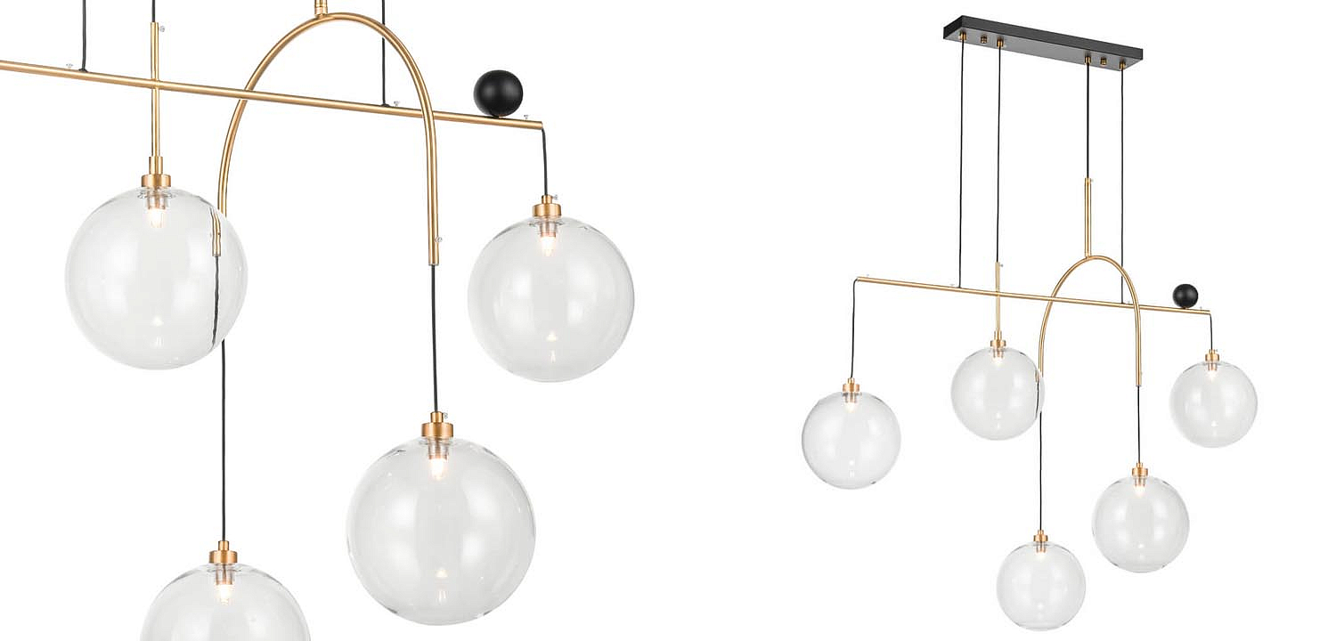 Люстра Five Hanging Balls Chandelier Люстра Five Hanging Balls Chandelier - Loft-Concept в Грозном