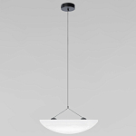 Подвесной светильник с белым тканевым плафоном в форме облака Crystal Cloud Junction варинант исполнения - 4 | Loft Concept в Грозном