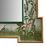 Зеркало в стиле Шинуазри ручная роспись Chinoiserie Garden White Mirror варинант исполнения - 2 | Loft Concept в Грозном