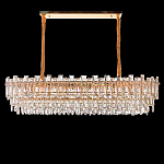 Люстра овальная с хрустальными подвесками Gorgeous Crystal Light варинант исполнения - 1 | Loft Concept в Грозном