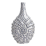 Ваза с инкрустацией Dark Blue Triangle варинант исполнения - 1 | Loft Concept в Грозном