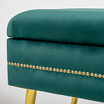 Мягкая банкетка с зоной для хранения Casket Green варинант исполнения - 2 | Loft Concept в Грозном