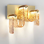 Бра волнистой формы из фактурного стекла Big Wave варинант исполнения - 6 | Loft Concept в Грозном