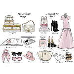 Megan Hess Paris: Through a Fashion Eye варинант исполнения - 3 | Loft Concept в Грозном