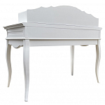 Стол-бюро белого цвета из массива бука с 4-мя ящиками White Provence варинант исполнения - 4 | Loft Concept в Грозном