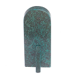 Часы погон ВС подарочные настольные из натурального камня Змеевик Military Clock варинант исполнения - 6 | Loft Concept в Грозном