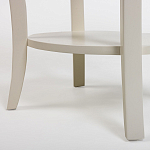 Белая тумба на фигурных ножках Shelby варинант исполнения - 3 | Loft Concept в Грозном