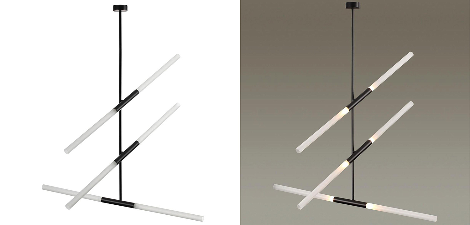 Светильник Black Delta Light 6 lamp Светильник Black Delta Light 6 lamp - Loft-Concept в Грозном