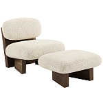 Кресло с оттоманкой Hawaii варинант исполнения - 1 | Loft Concept в Грозном