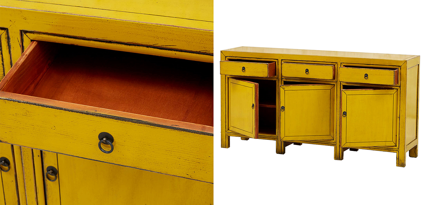 Комод Yellow Vintage Chest of Drawers Chinese Collection Комод Yellow Vintage Chest of Drawers Chinese Collection - Loft-Concept в Грозном