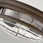 Потолочный светильник для ванных комнат со стеклянным плафоном в форме перевернутого конуса Hinkley варинант исполнения - 20 | Loft Concept в Грозном