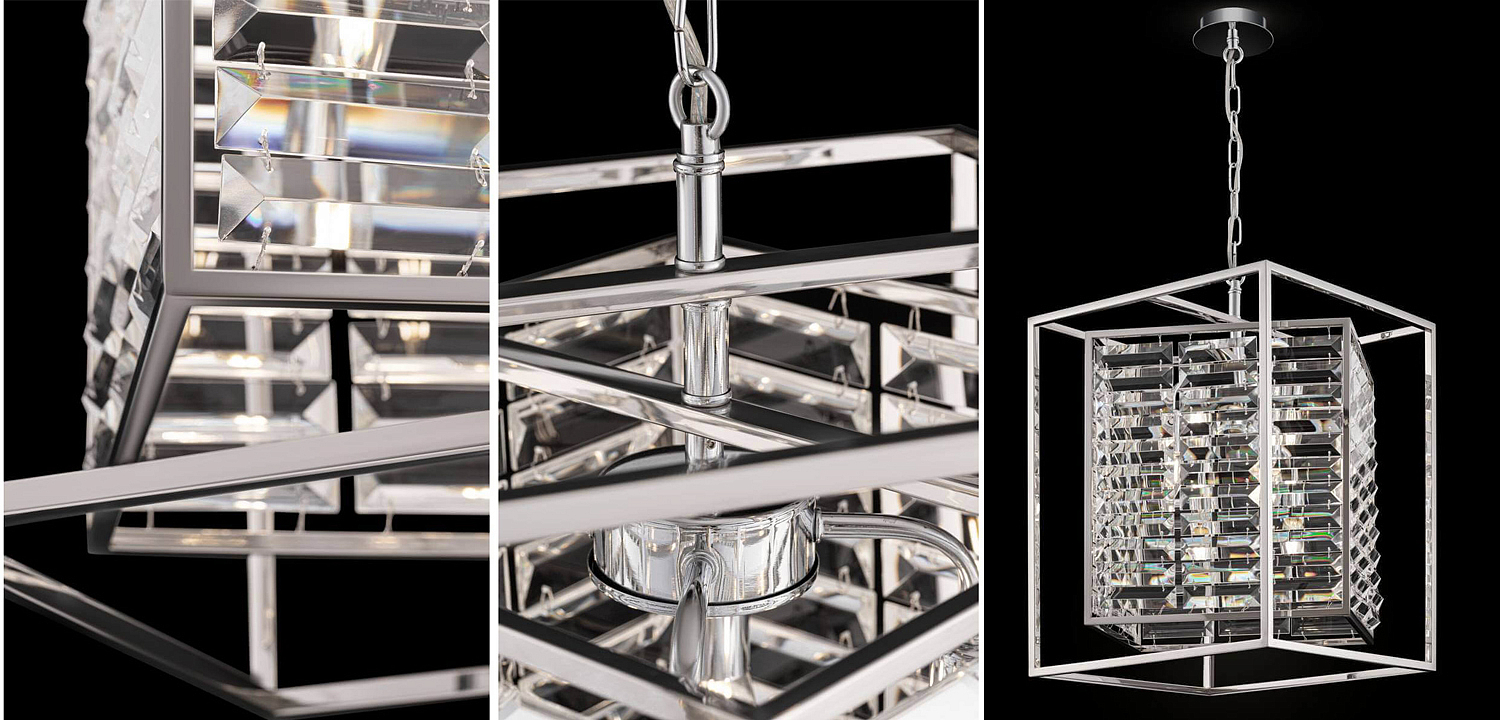 Люстра Algernon Light Chandelier chrome Люстра Algernon Light Chandelier chrome - Loft-Concept в Грозном