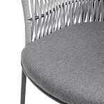 Кресло с декоративным плетением на спинке и подлокотниках Armchair Weaving варинант исполнения - 6 | Loft Concept в Грозном