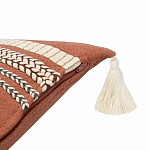 Подушка декоративная с вышивкой и кисточками Ethnic mix варинант исполнения - 3 | Loft Concept в Грозном